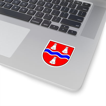 Savognin wappen (Switzerland) (Coat of Arms) STICKER Vinyl Kiss-Cut Decal
