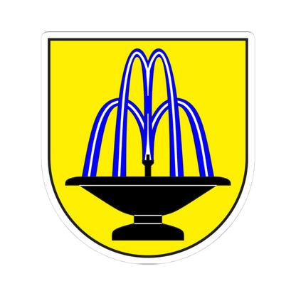 Scuol wappen (Switzerland) (Coat of Arms) STICKER Vinyl Kiss-Cut Decal