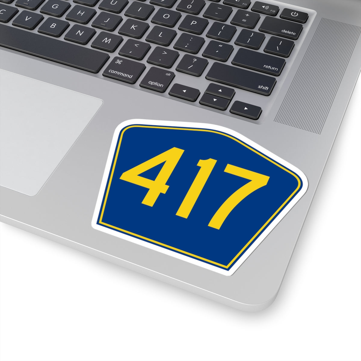 PR secondary 417 (Puerto Rico) (Road Sign) STICKER Vinyl Kiss-Cut Decal