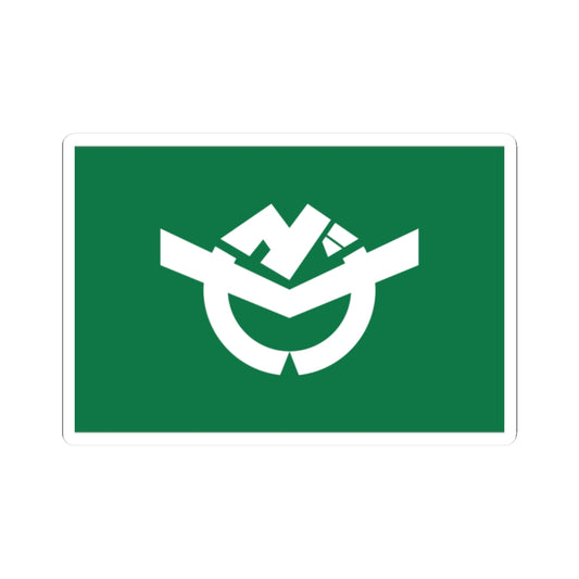 Flag of Yuza Yamagata (Japan) STICKER Vinyl Kiss-Cut Decal