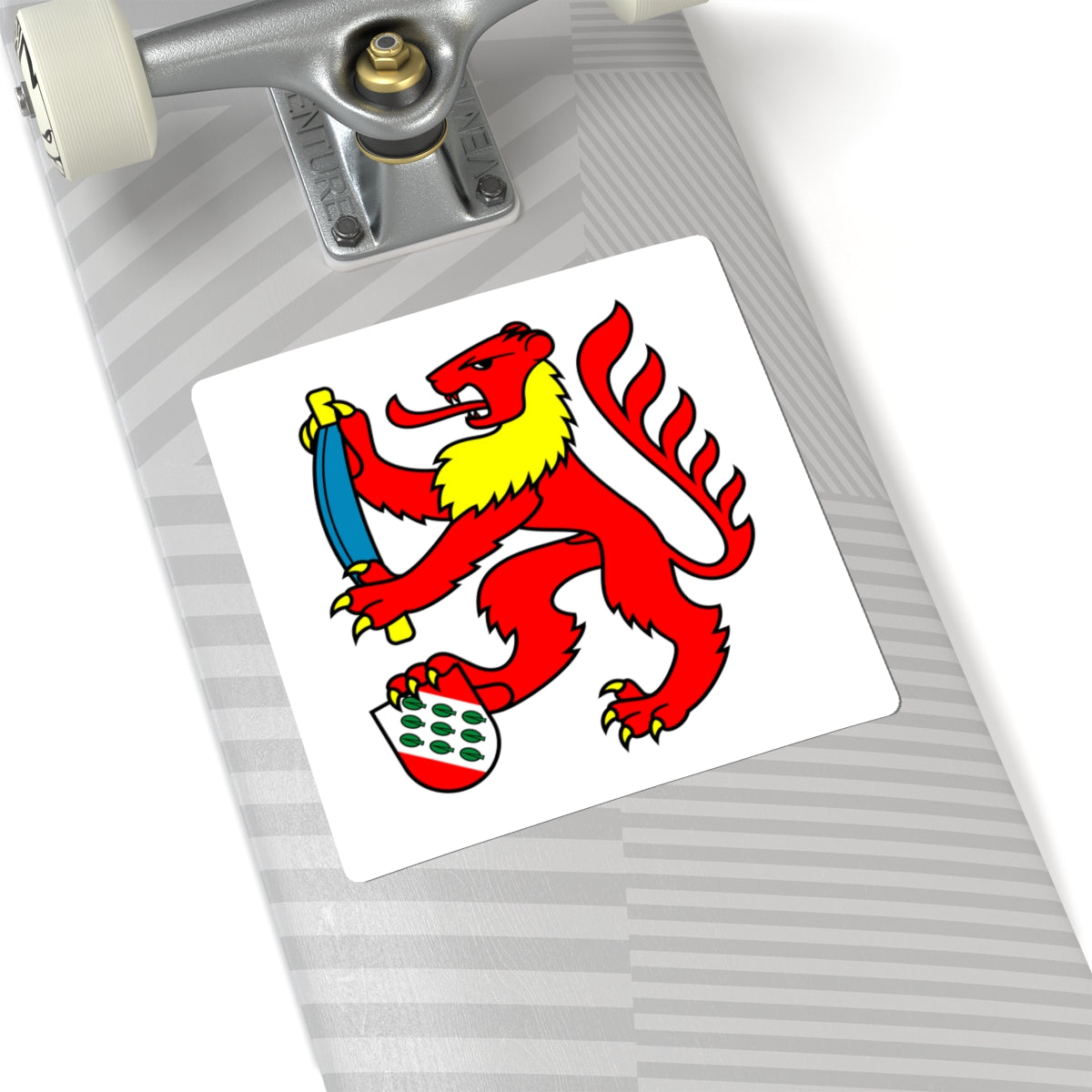 Fahne Gesellschaft zu Mittellowen 2022 (Switzerland) STICKER Vinyl Kiss-Cut Decal