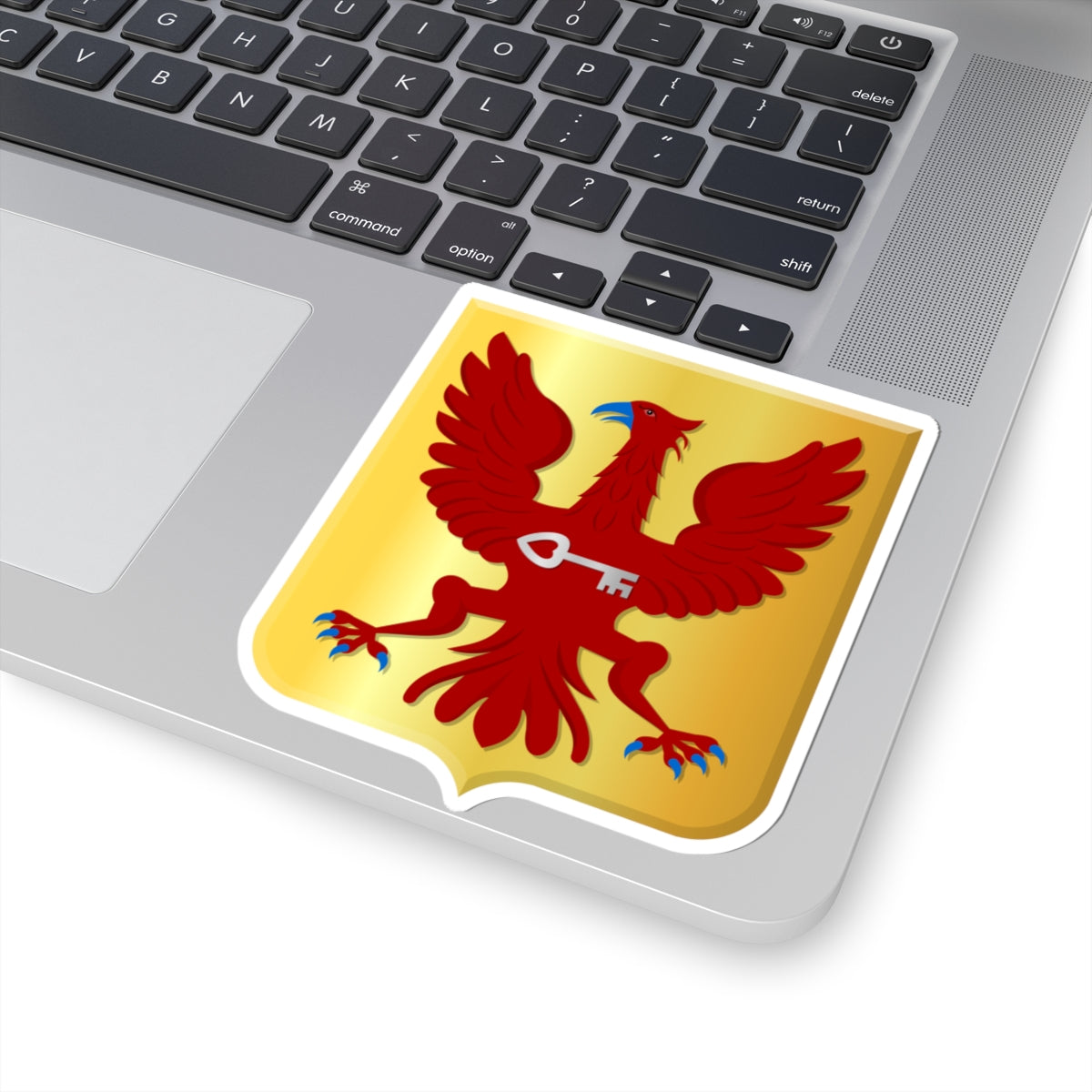 Apeldoorn wapen HRvA (Netherlands) (Coat of Arms) STICKER Vinyl Kiss-Cut Decal