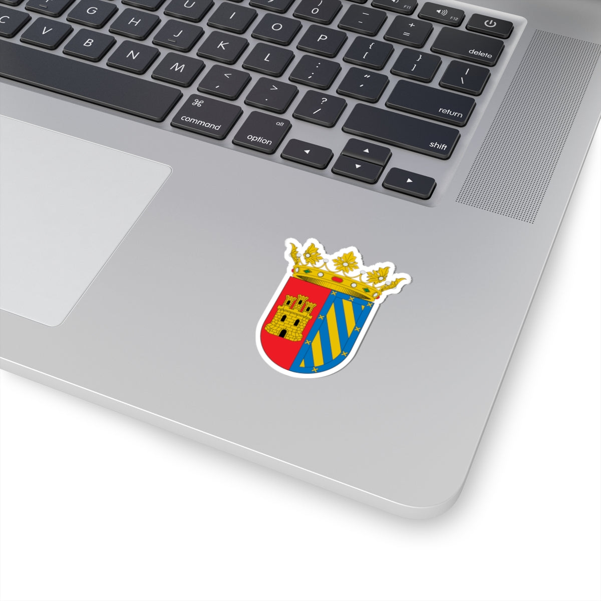 Escudo de Andilla (Spain) (Coat of Arms) STICKER Vinyl Kiss-Cut Decal