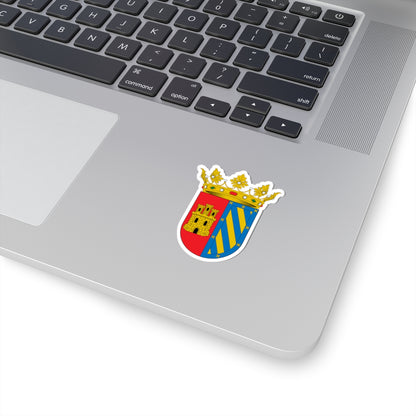 Escudo de Andilla (Spain) (Coat of Arms) STICKER Vinyl Kiss-Cut Decal