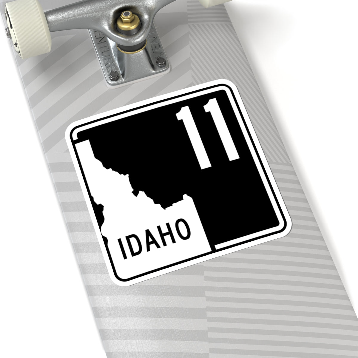 ID-11 (Idaho) (Road Sign) STICKER Vinyl Kiss-Cut Decal