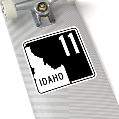 ID-11 (Idaho) (Road Sign) STICKER Vinyl Kiss-Cut Decal