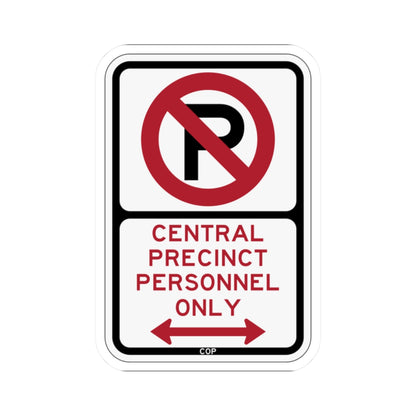 PBOT Road sign P4075D (Oregon) (Road Sign) STICKER Vinyl Kiss-Cut Decal