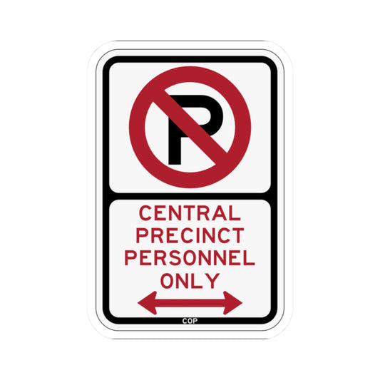 PBOT Road sign P4075D (Oregon) (Road Sign) STICKER Vinyl Kiss-Cut Decal