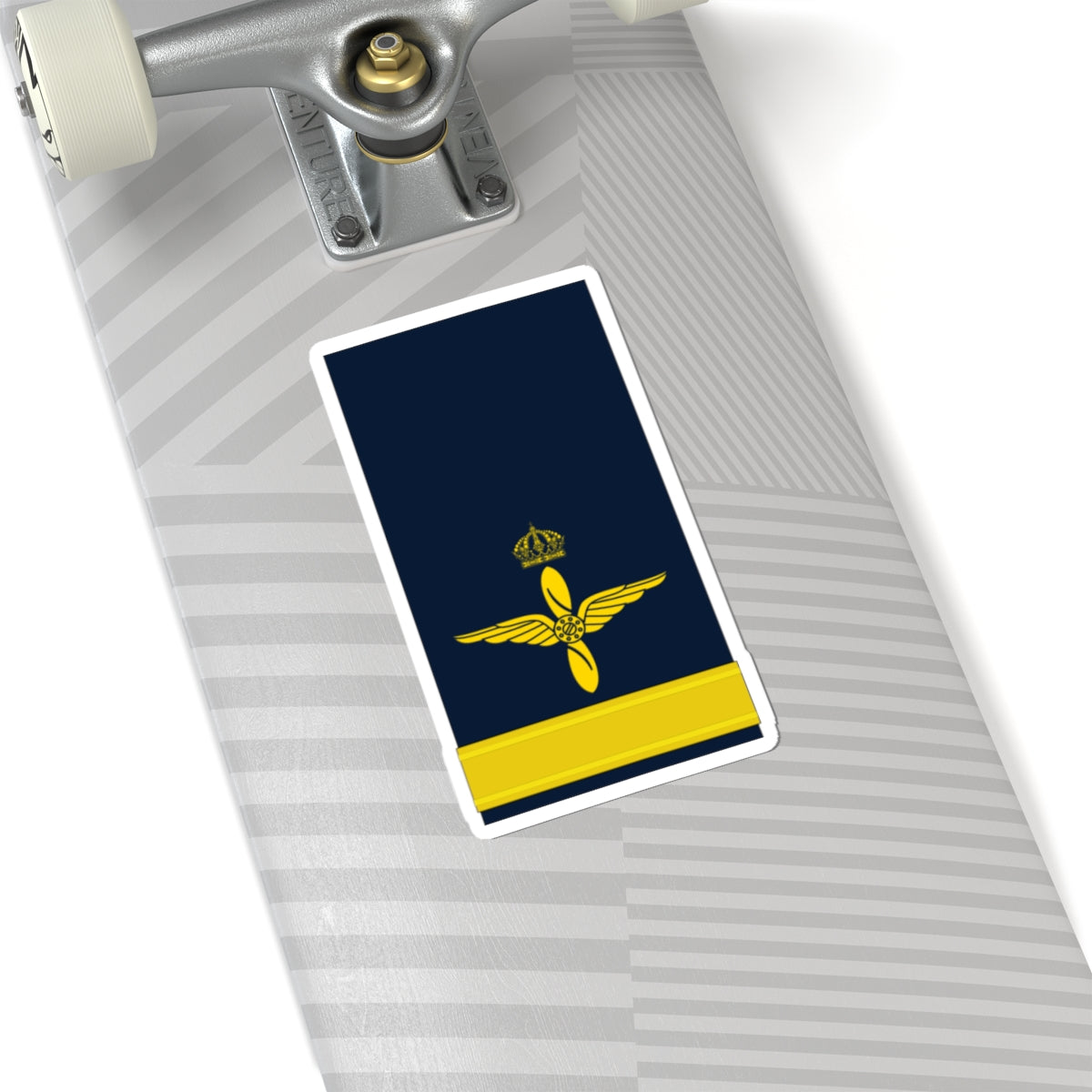 OF 1 Fänrik FV hylsa (Sweden) (Military Rank) STICKER Vinyl Kiss-Cut Decal