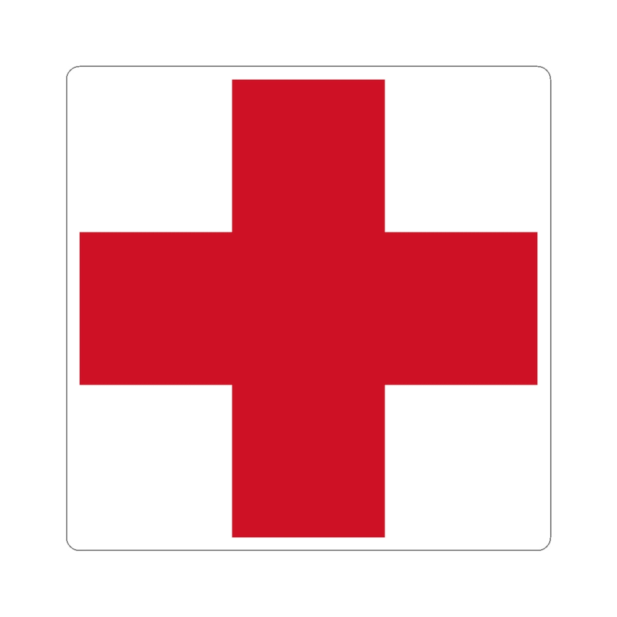 Flag of saint george (England) STICKER Vinyl Kiss-Cut Decal