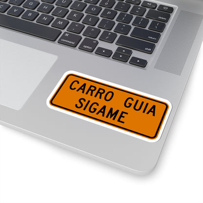 MUTCD-PR G20-4 (Puerto Rico) (Road Sign) STICKER Vinyl Kiss-Cut Decal