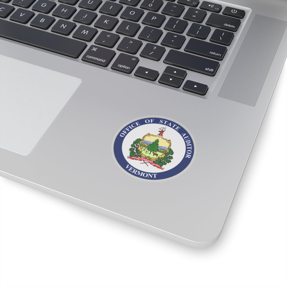 Seal of the State Auditor of Vermont - STICKER Vinyl Kiss-Cut Decal