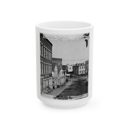 Atlanta, Ga. View On Whitehall Street (U.S. Civil War) White Coffee Mug