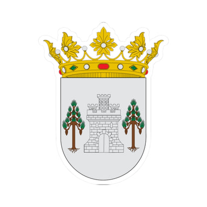 Escudo de Arguedas (Spain) (Coat of Arms) STICKER Vinyl Kiss-Cut Decal