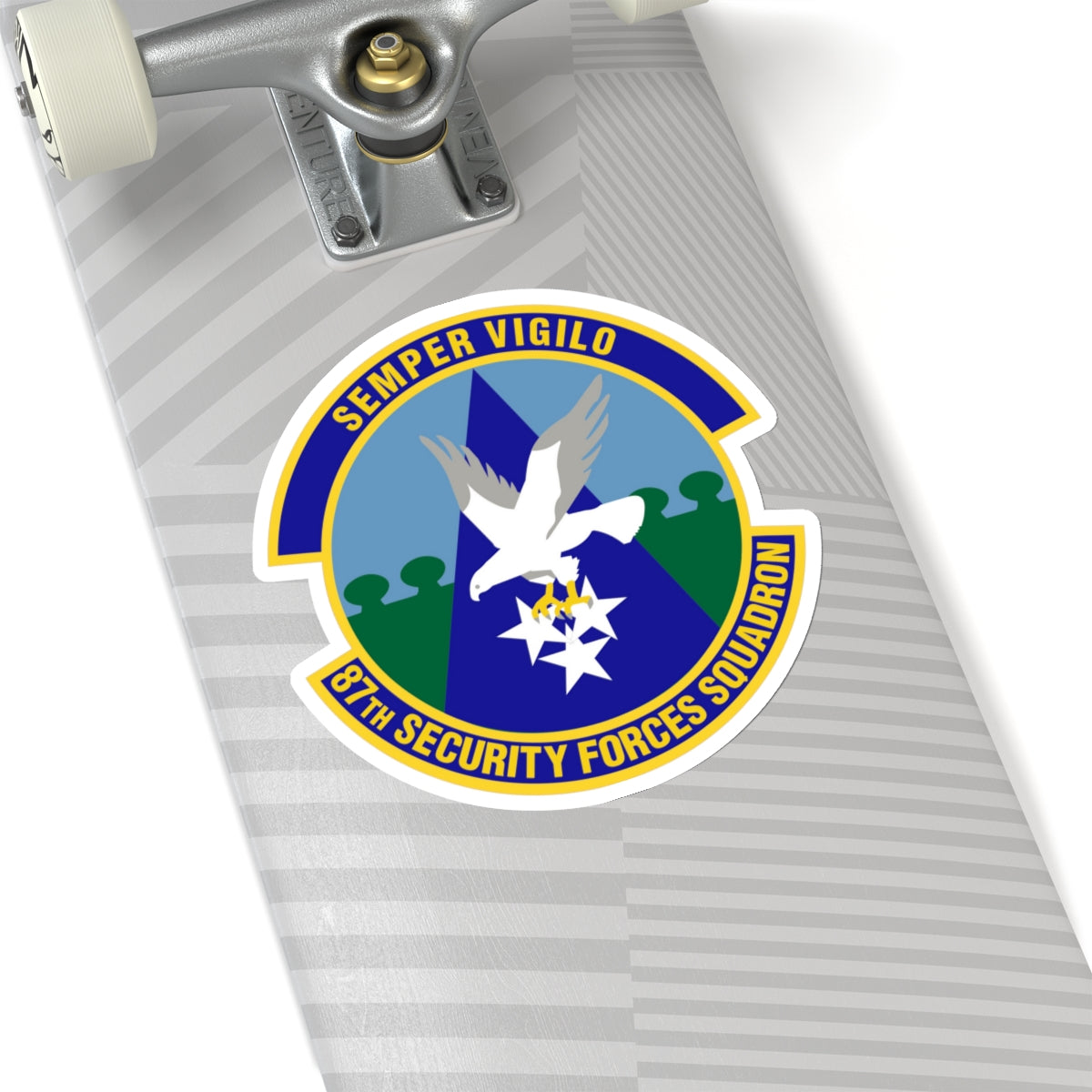 87 Security Forces Squadron AMC (U.S. Air Force) STICKER Vinyl Kiss-Cut Decal-The Sticker Space