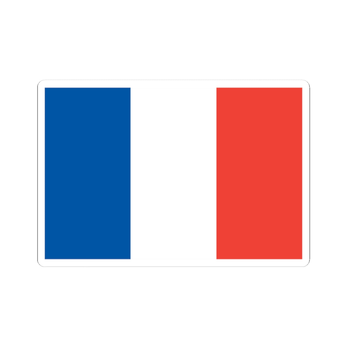 Flag of France alternative version (France) STICKER Vinyl Kiss-Cut Decal