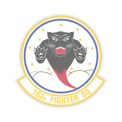 162 Fighter Squadron (U.S. Air Force) STICKER Vinyl Kiss-Cut Decal-6 Inch-Transparent-The Sticker Space