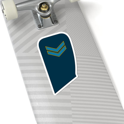 06 Lithuania Air Force SGT SPC (Lithuania) (Military Rank) STICKER Vinyl Kiss-Cut Decal