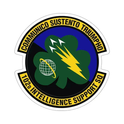 102d Intelligence Support Squadron (U.S. Air Force) STICKER Vinyl Die-Cut Decal 5 Inch - The Sticker Space