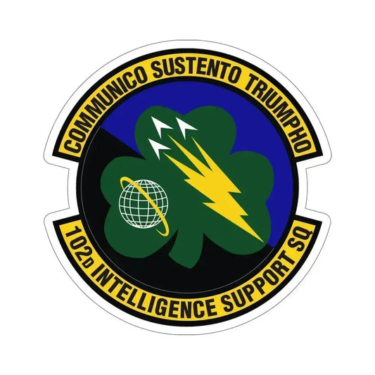 102d Intelligence Support Squadron (U.S. Air Force) STICKER Vinyl Die-Cut Decal 6 Inch - The Sticker Space