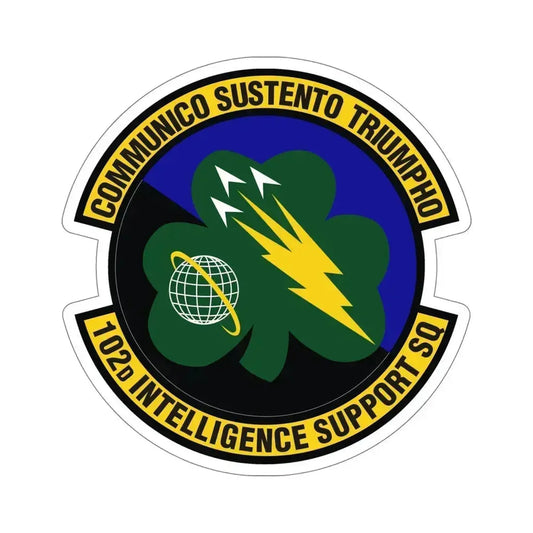102d Intelligence Support Squadron (U.S. Air Force) STICKER Vinyl Die-Cut Decal 6 Inch - The Sticker Space