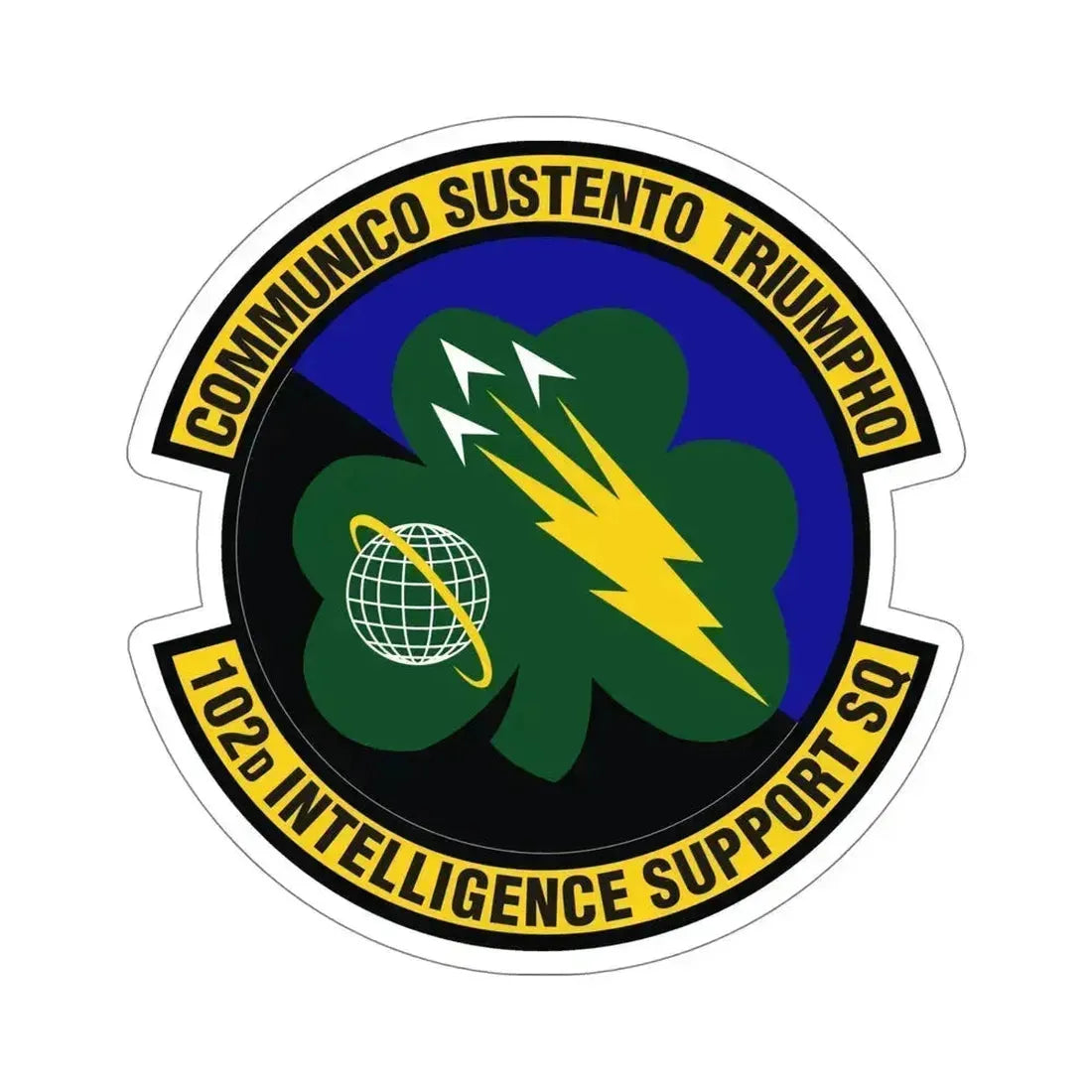 102d Intelligence Support Squadron (U.S. Air Force) STICKER Vinyl Die-Cut Decal - The Sticker Space