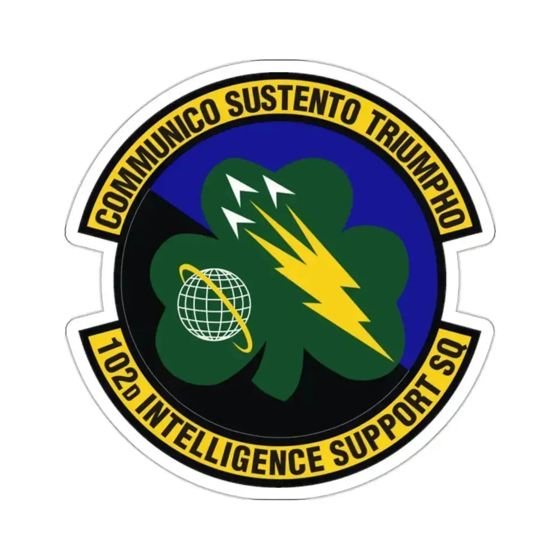 102d Intelligence Support Squadron (U.S. Air Force) STICKER Vinyl Kiss-Cut Decal - The Sticker Space