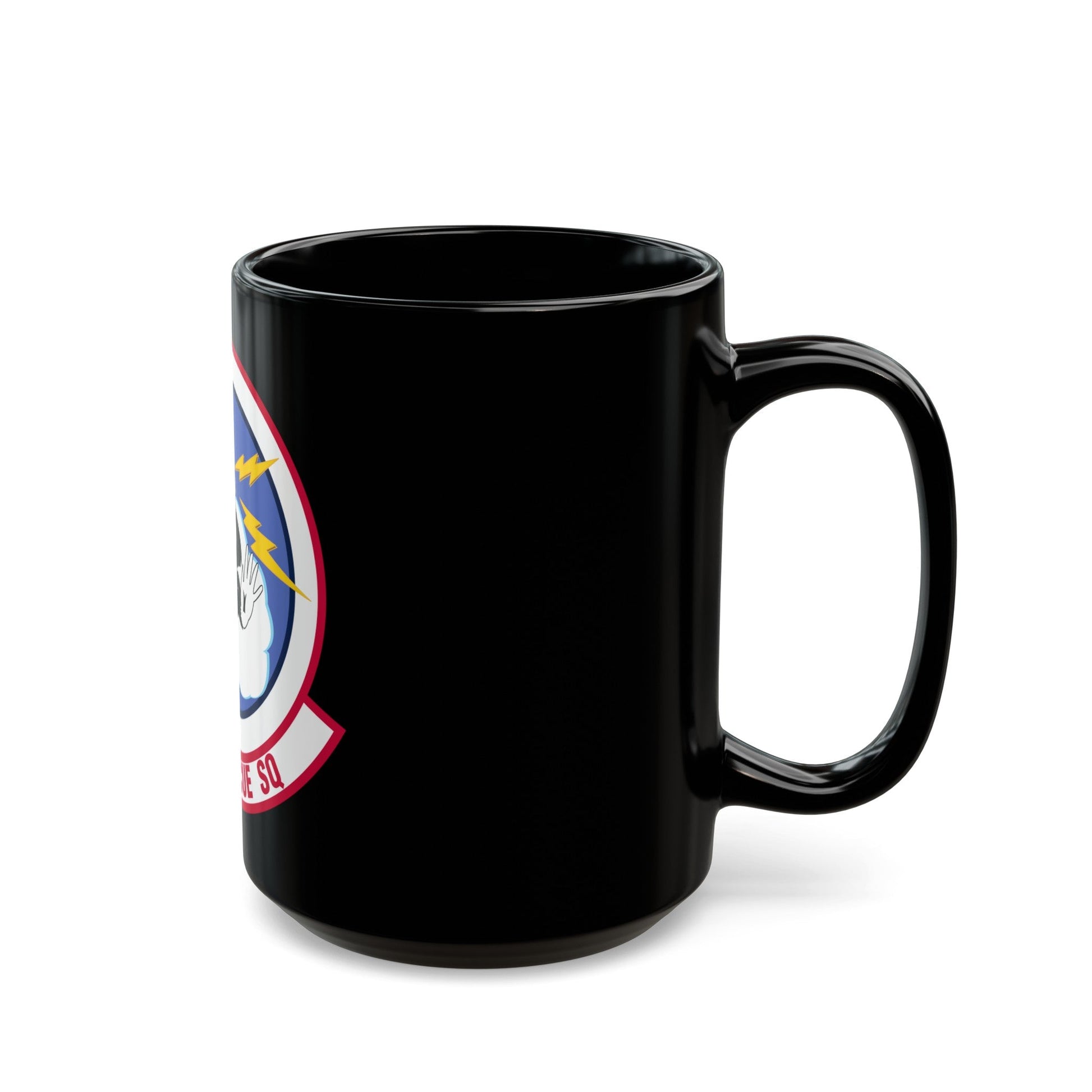 102d Rescue Squadron (U.S. Air Force) Black Coffee Mug-The Sticker Space