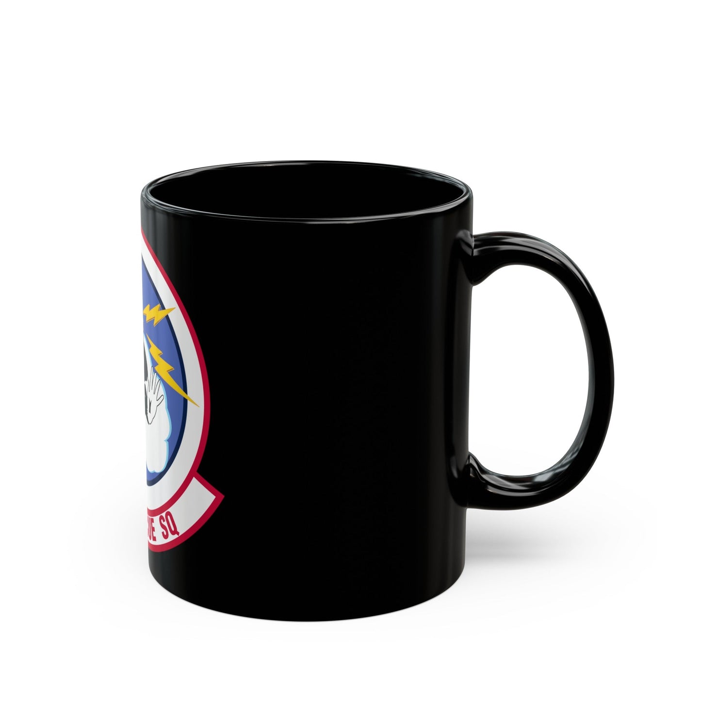 102d Rescue Squadron (U.S. Air Force) Black Coffee Mug-The Sticker Space