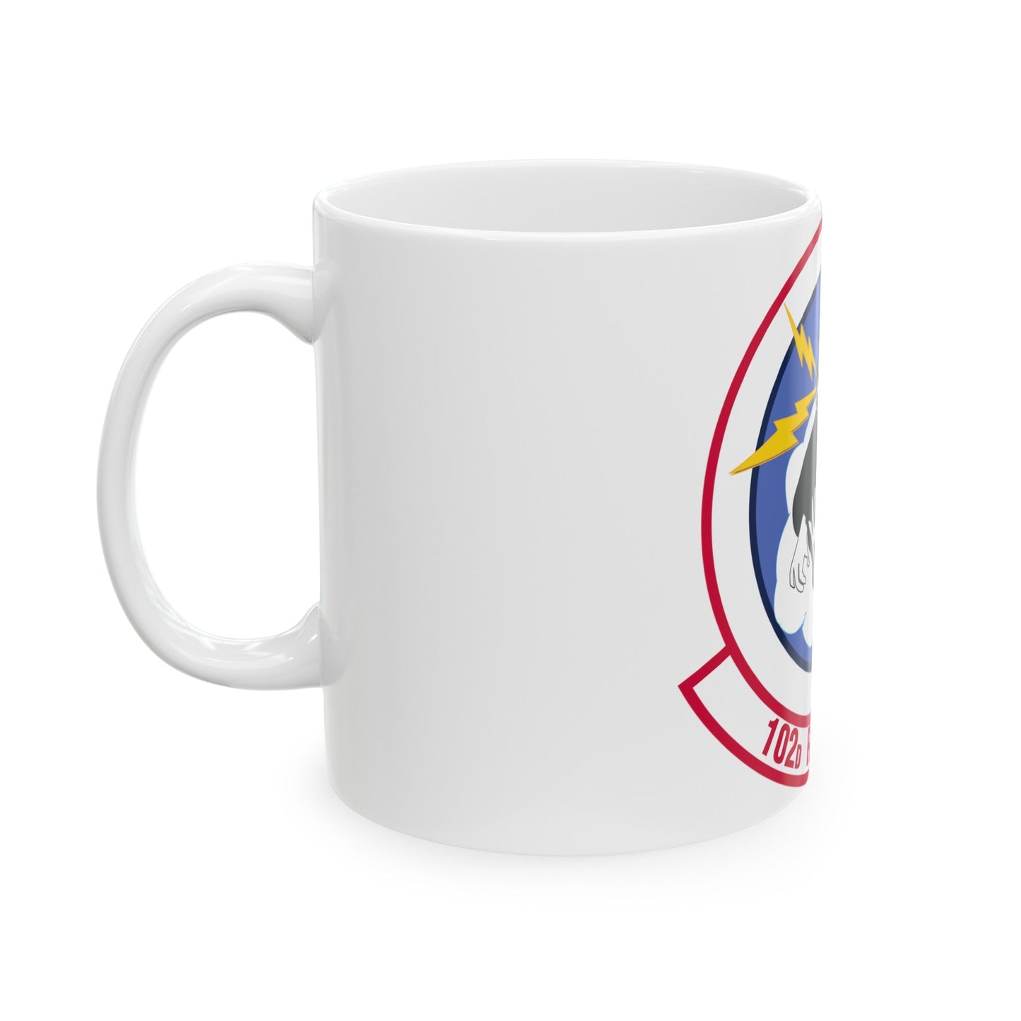 102d Rescue Squadron (U.S. Air Force) White Coffee Mug-The Sticker Space