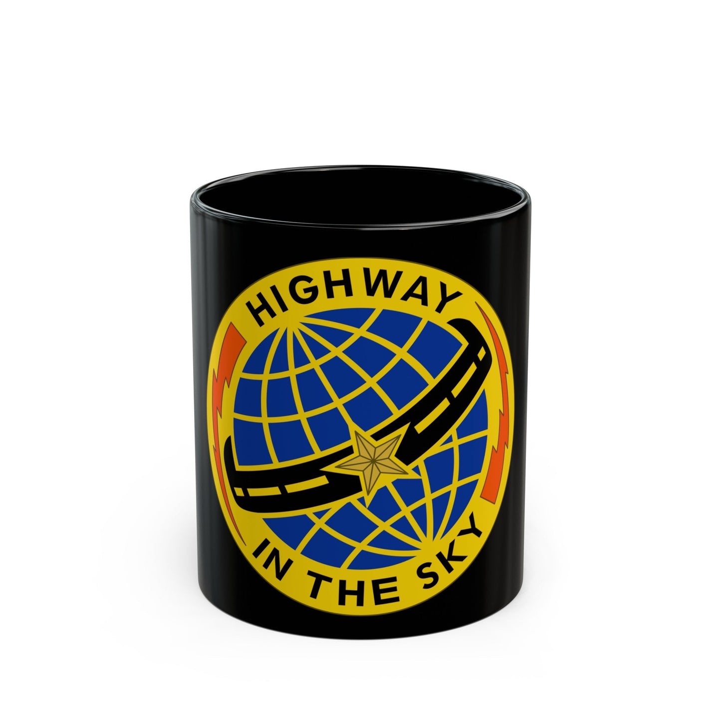 103 Aviation Regiment (U.S. Army) Black Coffee Mug-11oz-The Sticker Space