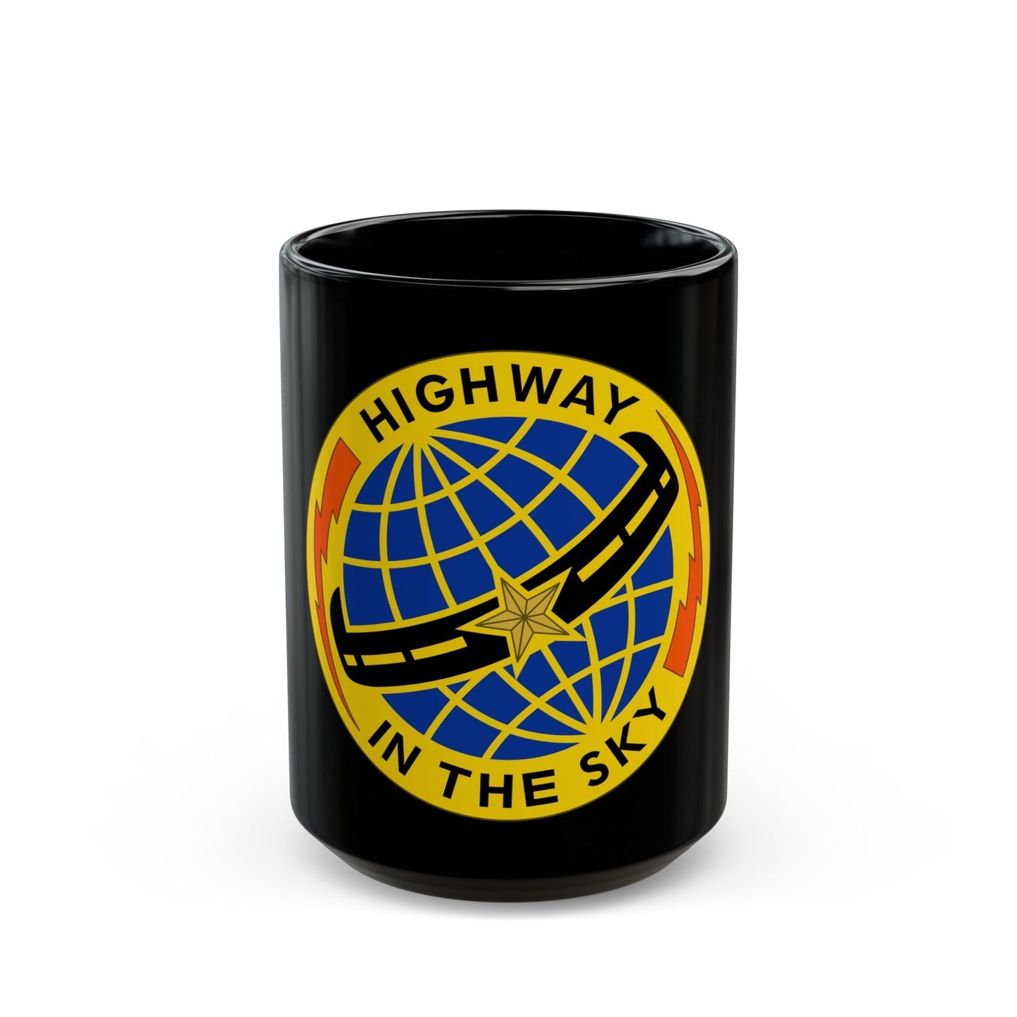 103 Aviation Regiment (U.S. Army) Black Coffee Mug-15oz-The Sticker Space