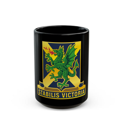 103 Chemical Battalion (U.S. Army) Black Coffee Mug-15oz-The Sticker Space