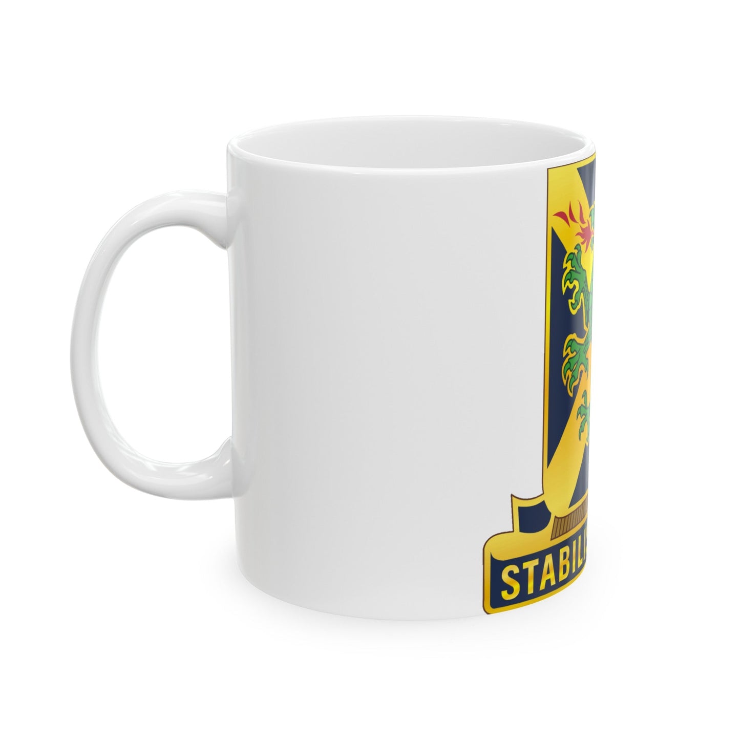 103 Chemical Battalion (U.S. Army) White Coffee Mug-The Sticker Space