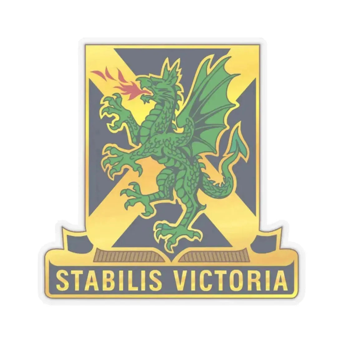 103 Chemical Battalion (U.S. Army) STICKER Vinyl Kiss-Cut Decal 2 Inch Transparent - The Sticker Space