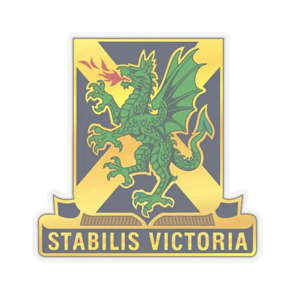 103 Chemical Battalion (U.S. Army) STICKER Vinyl Kiss-Cut Decal 2 Inch Transparent - The Sticker Space