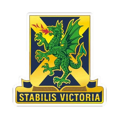 103 Chemical Battalion (U.S. Army) STICKER Vinyl Kiss-Cut Decal 2 Inch White - The Sticker Space