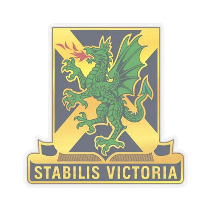 103 Chemical Battalion (U.S. Army) STICKER Vinyl Kiss-Cut Decal 3 Inch Transparent - The Sticker Space