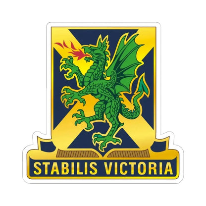 103 Chemical Battalion (U.S. Army) STICKER Vinyl Kiss-Cut Decal 6 Inch White - The Sticker Space