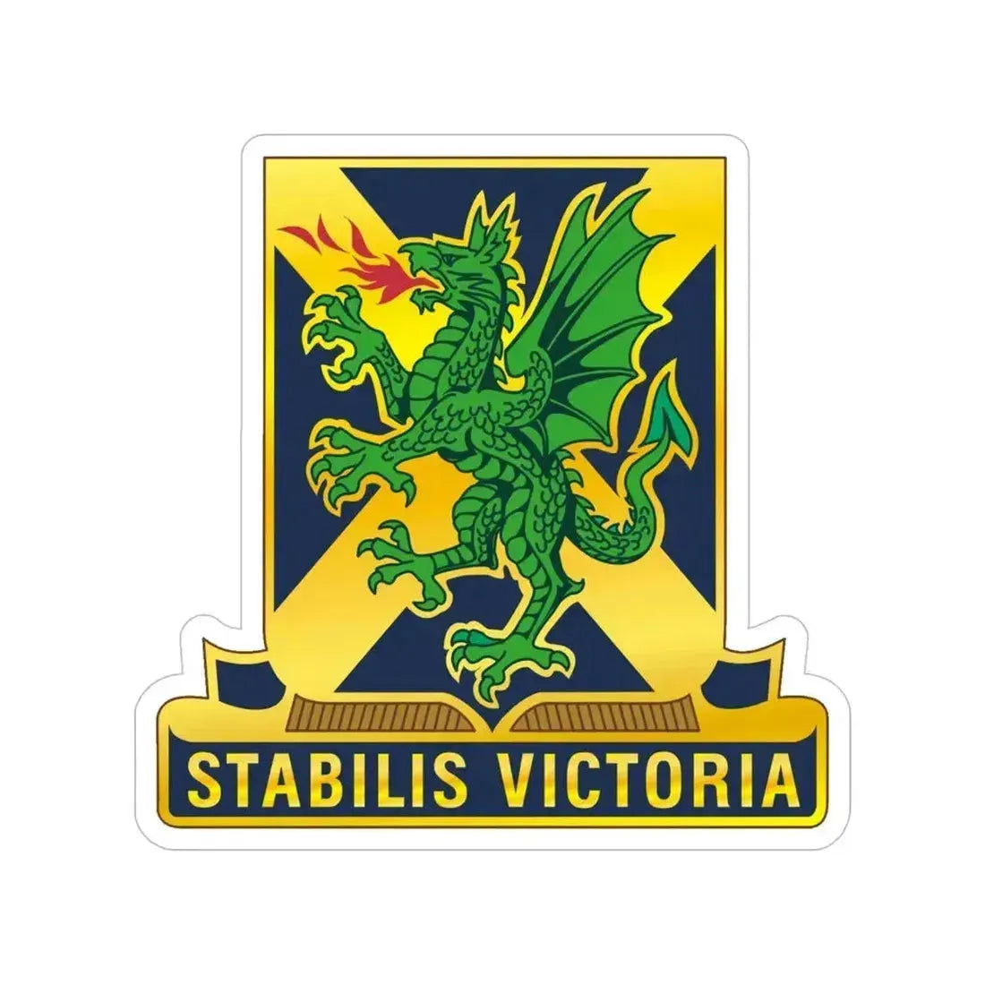 103 Chemical Battalion (U.S. Army) Transparent STICKER Die-Cut Vinyl Decal 5 Inch - The Sticker Space