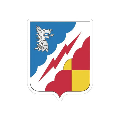 103 Military Intelligence Battalion 2 (U.S. Army) REVERSE PRINT Transparent Die-Cut STICKER - The Sticker Space