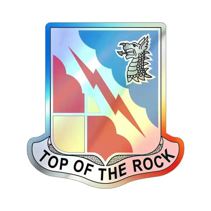 103 Military Intelligence Battalion (U.S. Army) Holographic STICKER Die-Cut Vinyl Decal 5 Inch Holographic - The Sticker Space