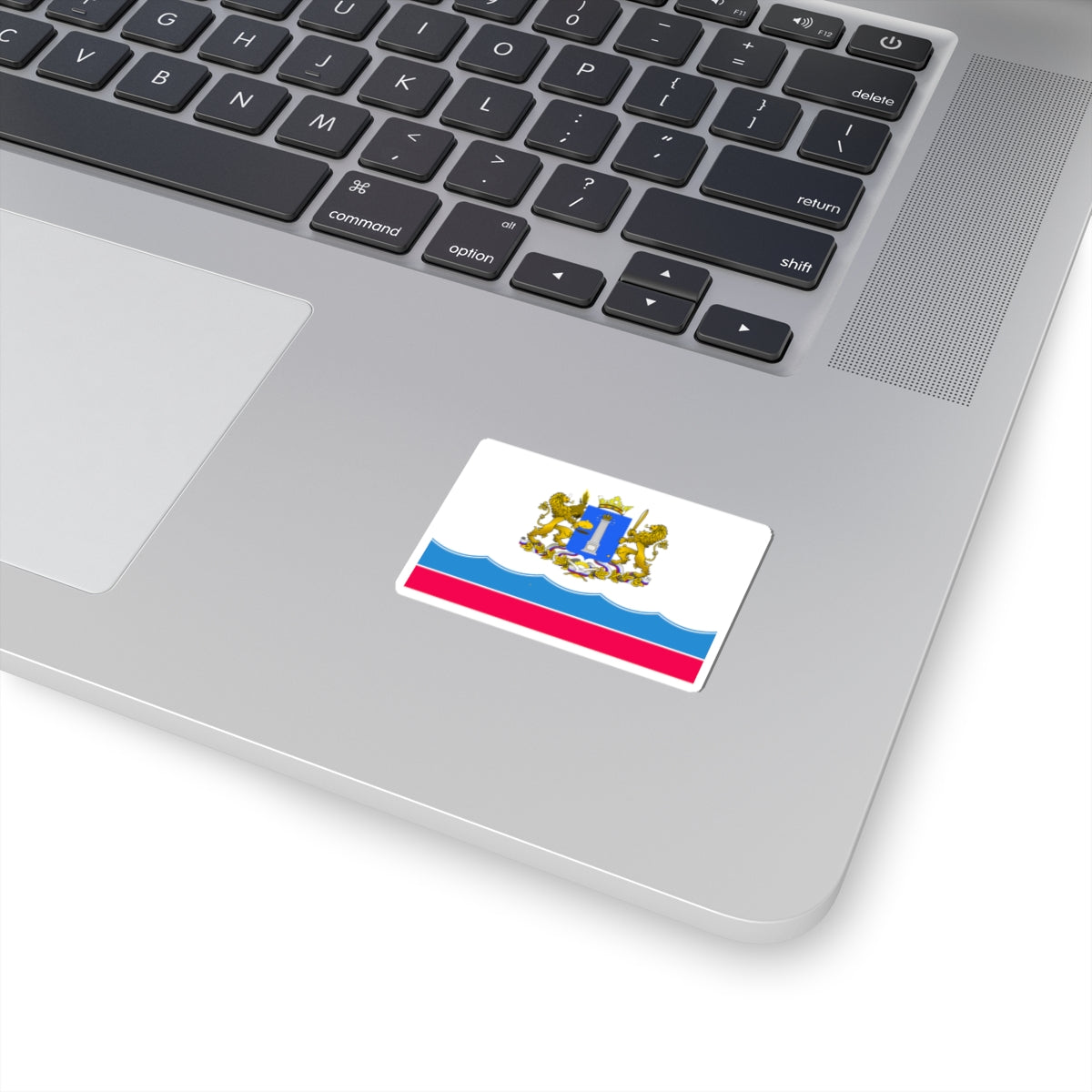 Flag of Ulyanovsk Oblast 2004 (Russia) STICKER Vinyl Kiss-Cut Decal