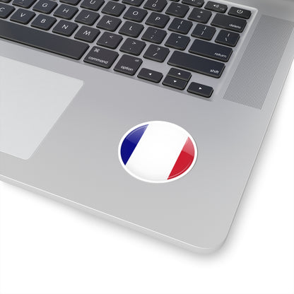 France flag icon (France) STICKER Vinyl Kiss-Cut Decal