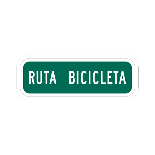 MUTCD-PR D11-1bP (Puerto Rico) (Road Sign) STICKER Vinyl Kiss-Cut Decal