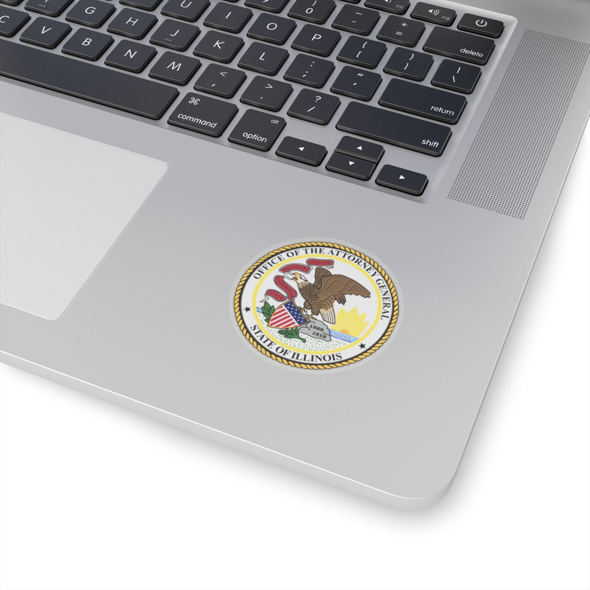 Seal of the Attorney General of Illinois - STICKER Vinyl Kiss-Cut Decal