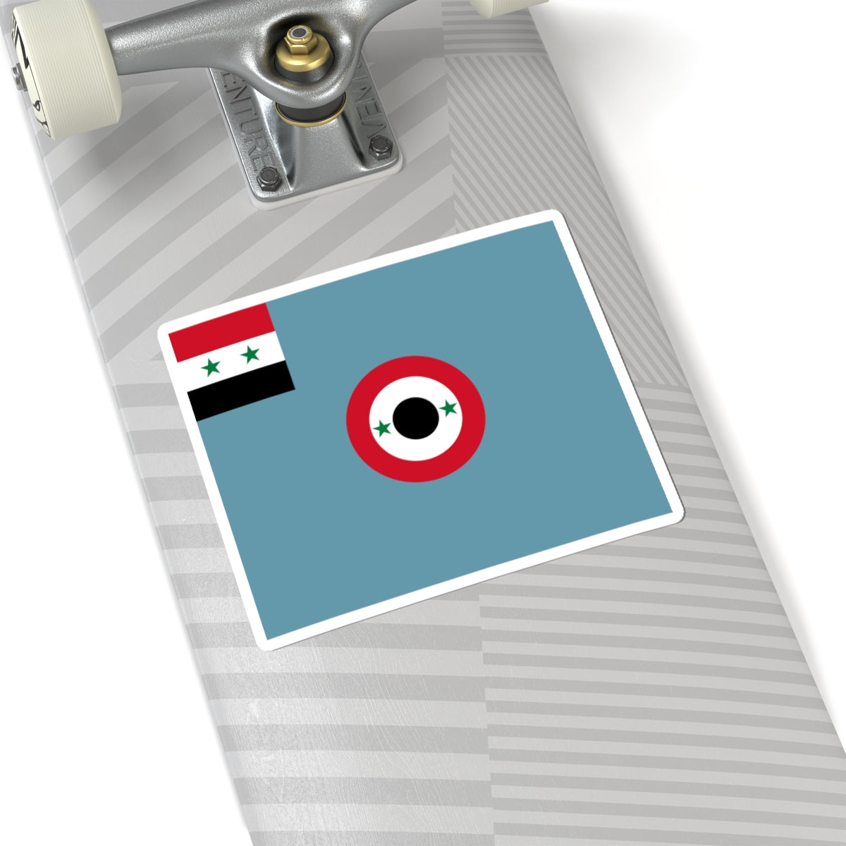 Air Force Ensign of Syria 1980-2024 (Syria) STICKER Vinyl Kiss-Cut Decal