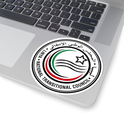 Seal of the National Transitional Council Libya (Libya) (Coat of Arms) STICKER Vinyl Kiss-Cut Decal