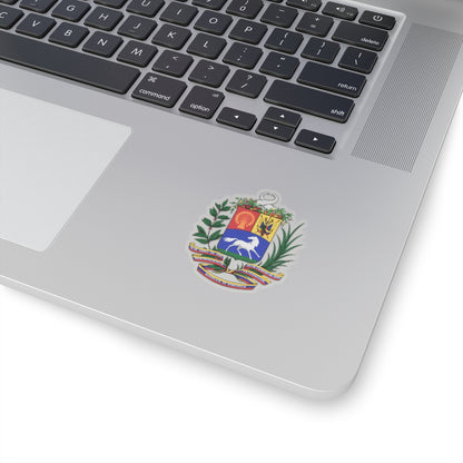 Coat of arms of Venezuela (1954-2006) - STICKER Vinyl Kiss-Cut Decal