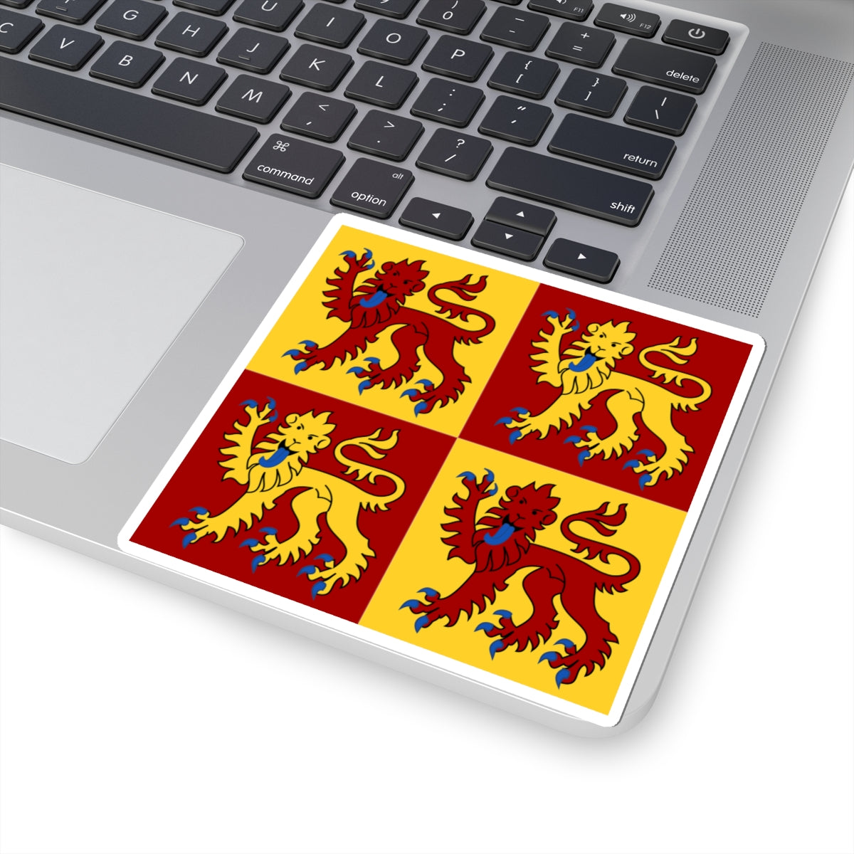 Flag of Gwynedd (United Kingdom) STICKER Vinyl Kiss-Cut Decal